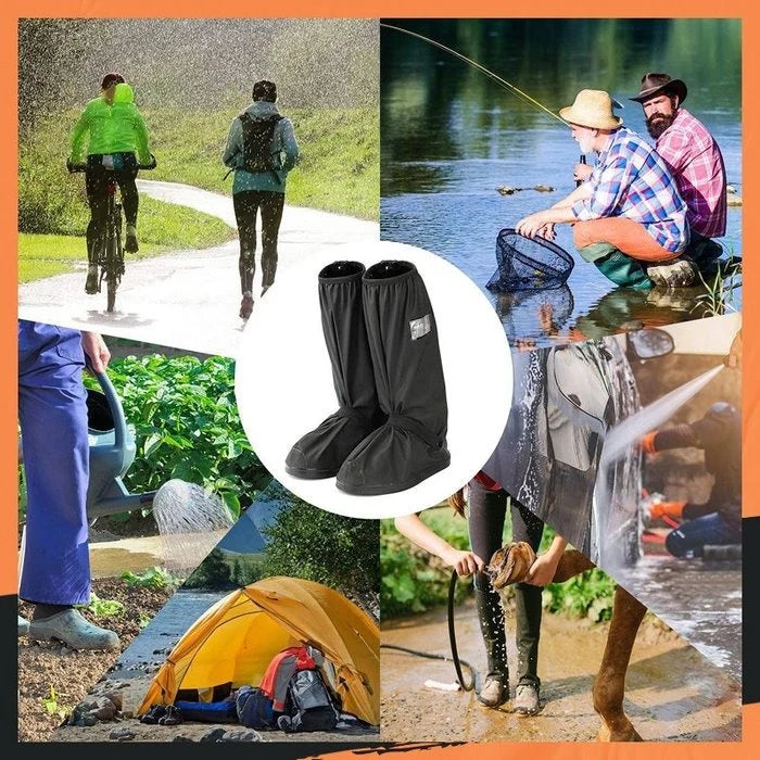 Suitable for wide feet - All-Round Long Waterproof Boot Cover