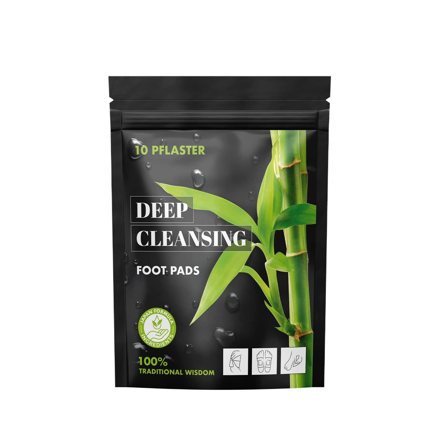 Deep cleansing foot pads