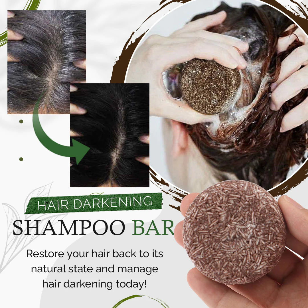 🔥Buy 1 Get 1 Free🔥Hair Darkening Shampoo Bar