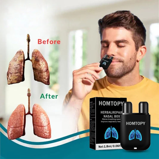 🔥LAST DAY SALE-30% OFF🔥HOMTOPY™ Lung Care Inhaler