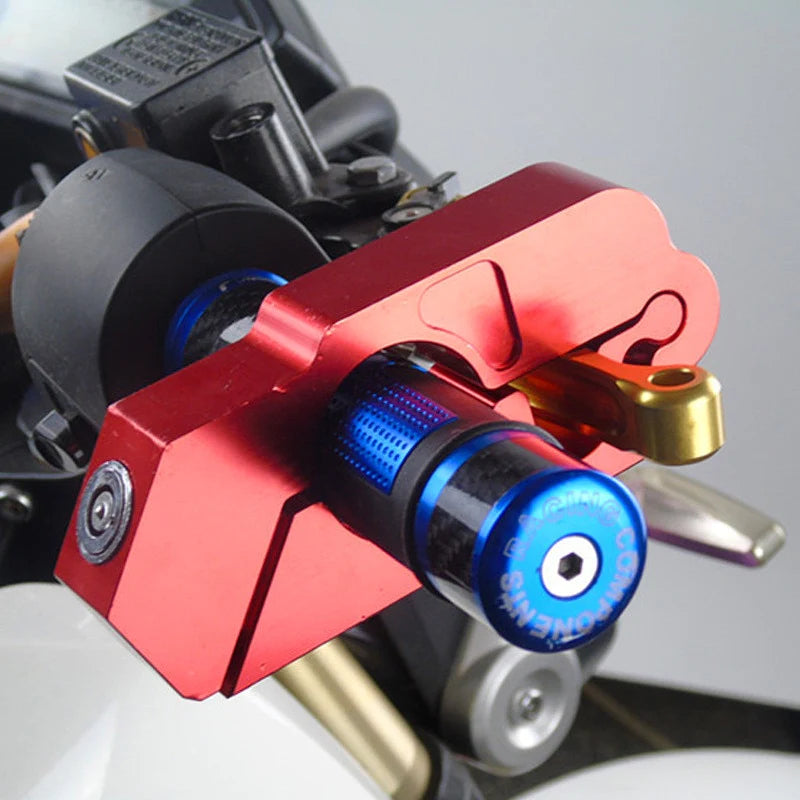 Motorcycle Anti-Theft Grip Lock