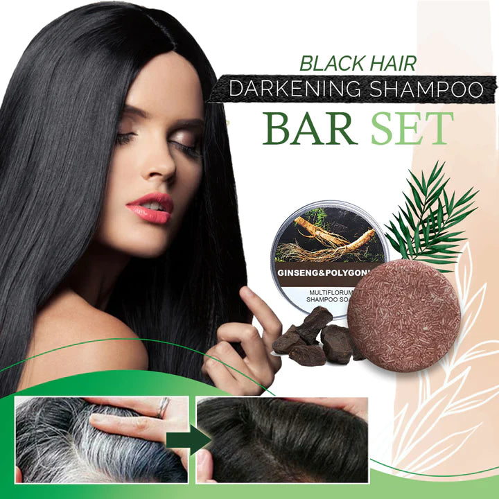 🔥Buy 1 Get 1 Free🔥Hair Darkening Shampoo Bar