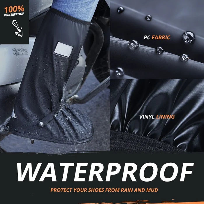 Suitable for wide feet - All-Round Long Waterproof Boot Cover