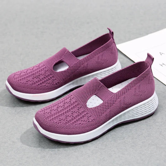 Women's Woven Orthopedic Breathable Soft Sole Shoes-Buy 2 Free Shipping