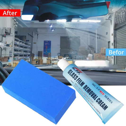 🎊BIG SALE🎊 Car Glass Oil Film Cleaner ♻Safety and Long-term Protection♻