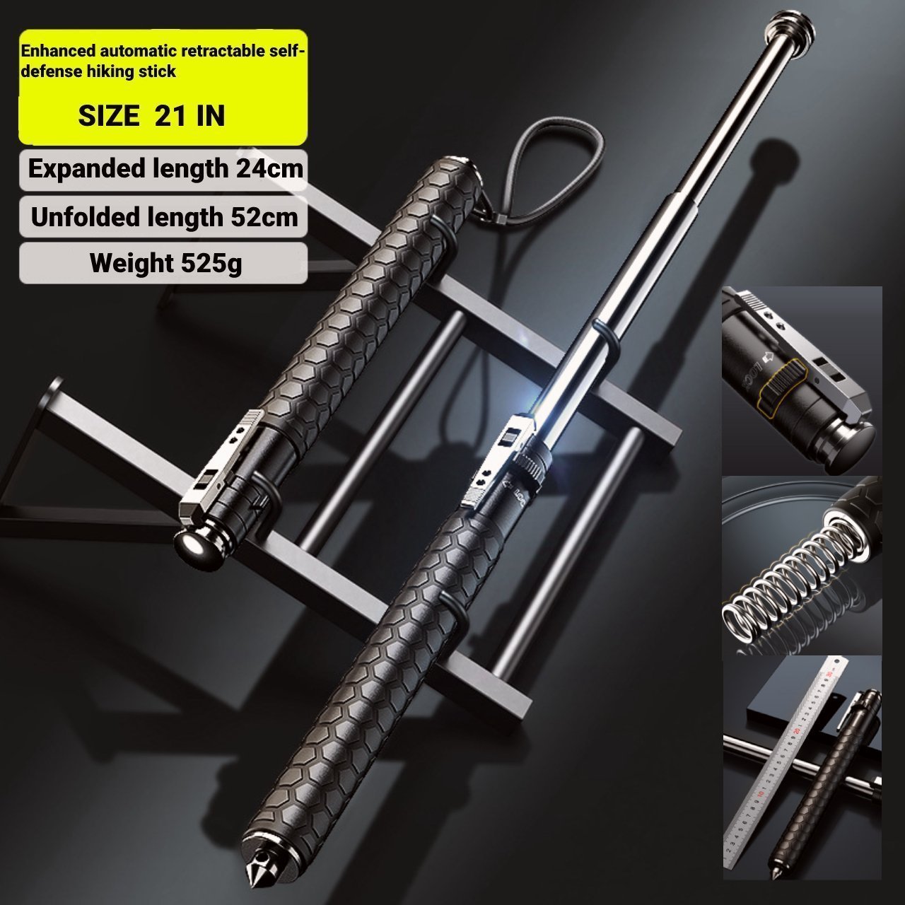 🔥LAST DAY 70% OFF-Enhanced Automatic Spring Alpenstock