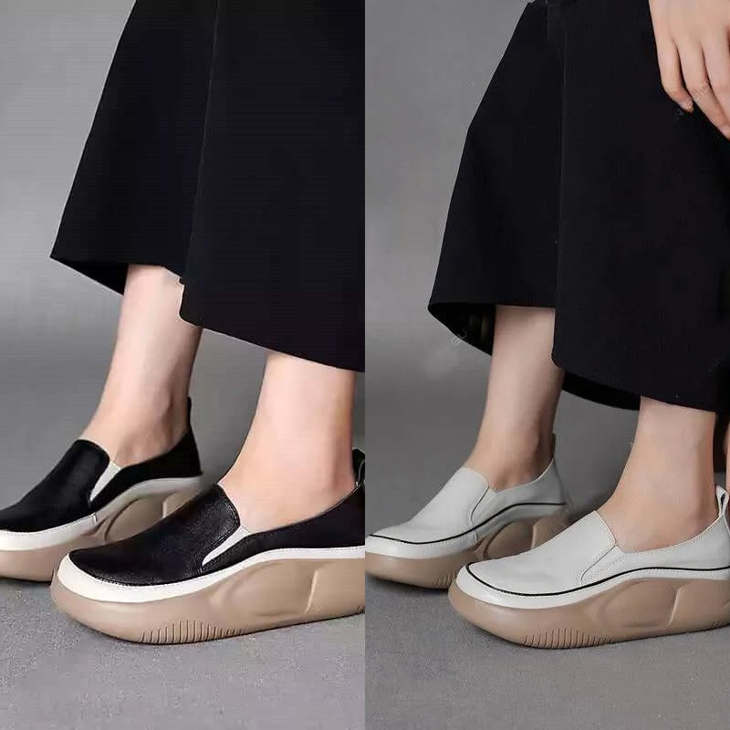 Women Fashion Platform Loafers