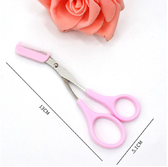 Eyebrow Trimmer Eyebrow Scissors with Comb