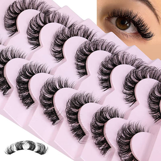 3D Individual Natural Look False Eyelashes Set