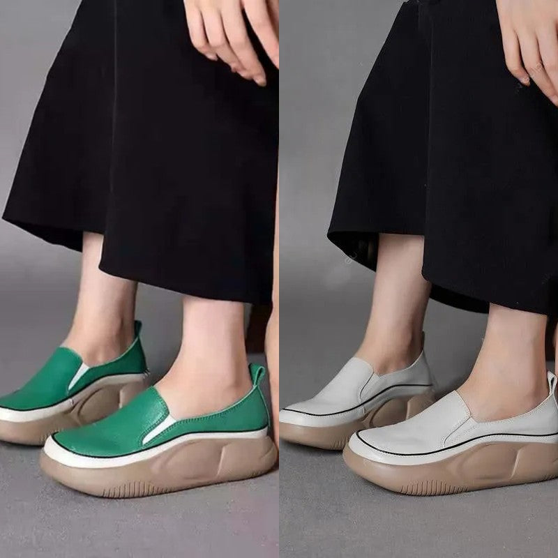 Women Fashion Platform Loafers