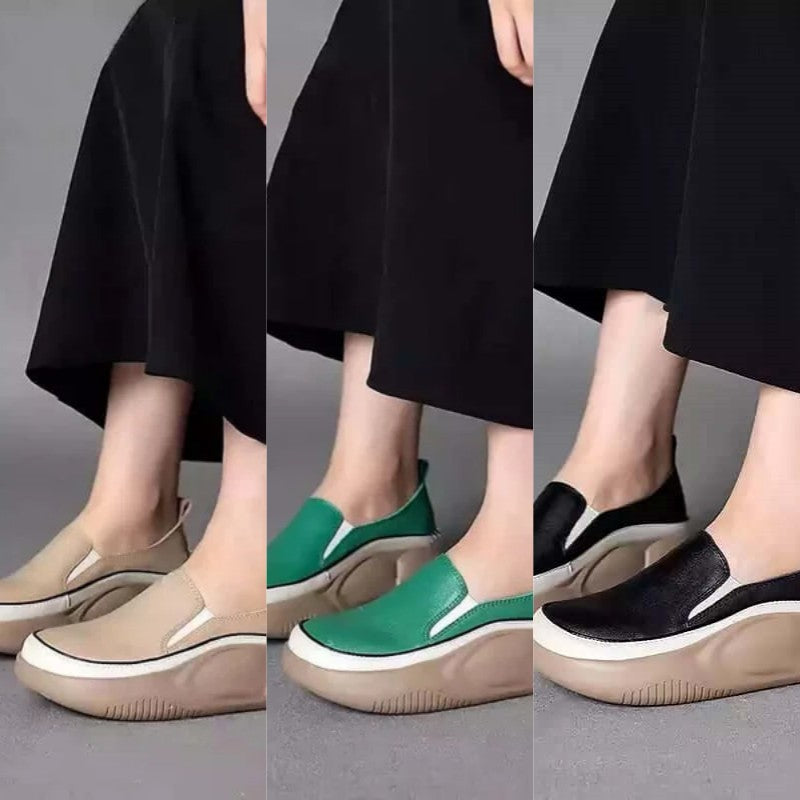 Women Fashion Platform Loafers