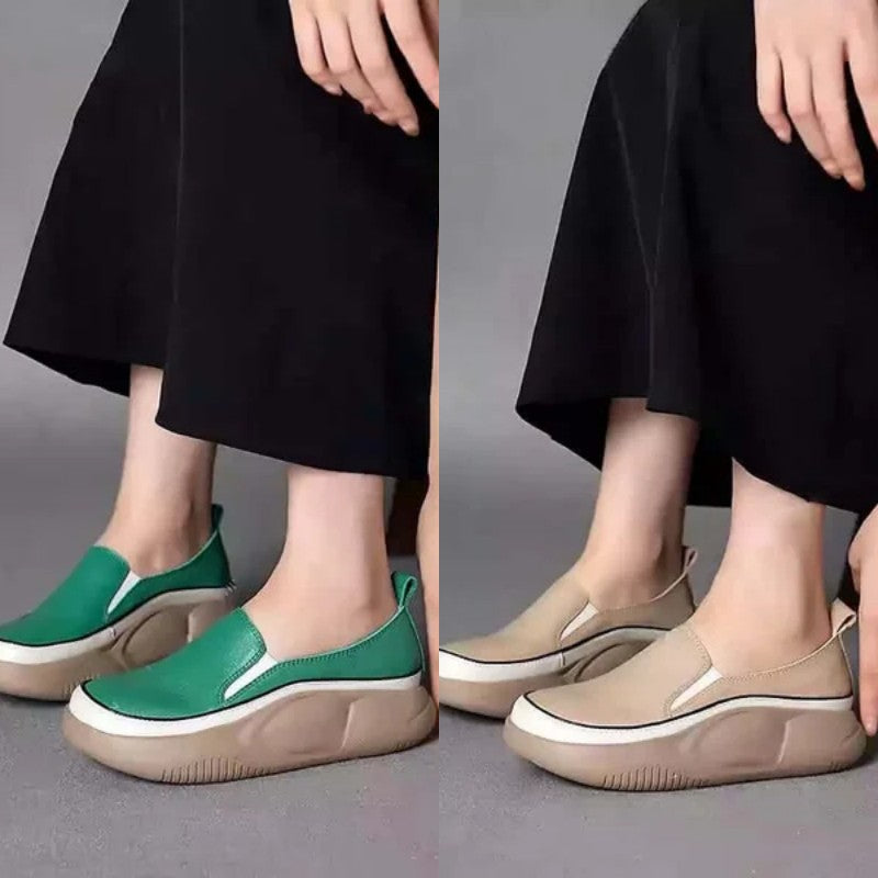 Women Fashion Platform Loafers